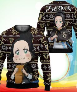 Papittson Charmy Ugly Christmas Sweater Anime Black Clover Xmas Gifts