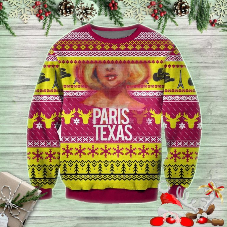 Paris, Texas 3d All Over Printed Ugly Sweatshirt
