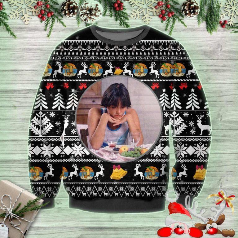 Pauline At The Beach Christmas Sweatshirt