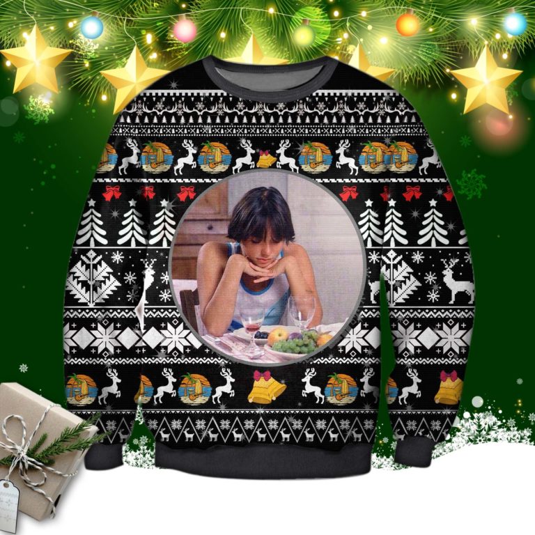 Pauline At The Beach Christmas Sweatshirt