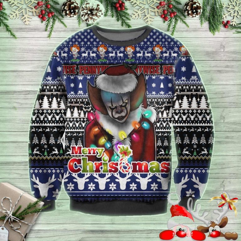 Pennywise It Ugly Christmas Sweatshirt