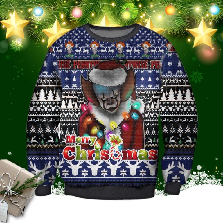 Pennywise It Ugly Christmas Sweatshirt