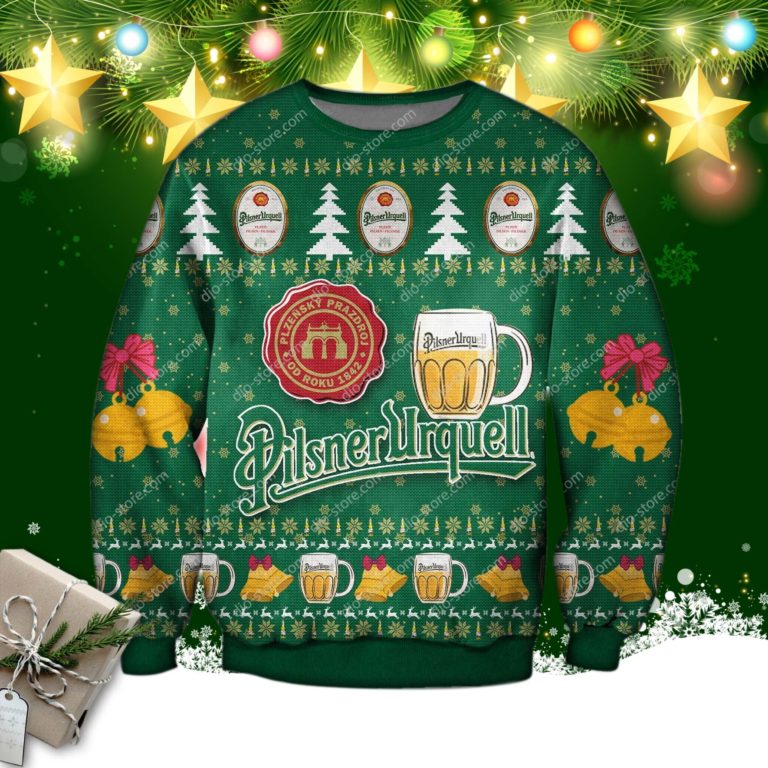 Pilsner Urquell Knitting Pattern 3d Print Ugly Sweatshirt