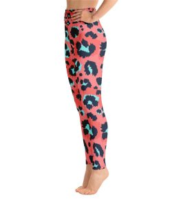 Pink Leopard Leggings Women Pink Leopard Leggings Women