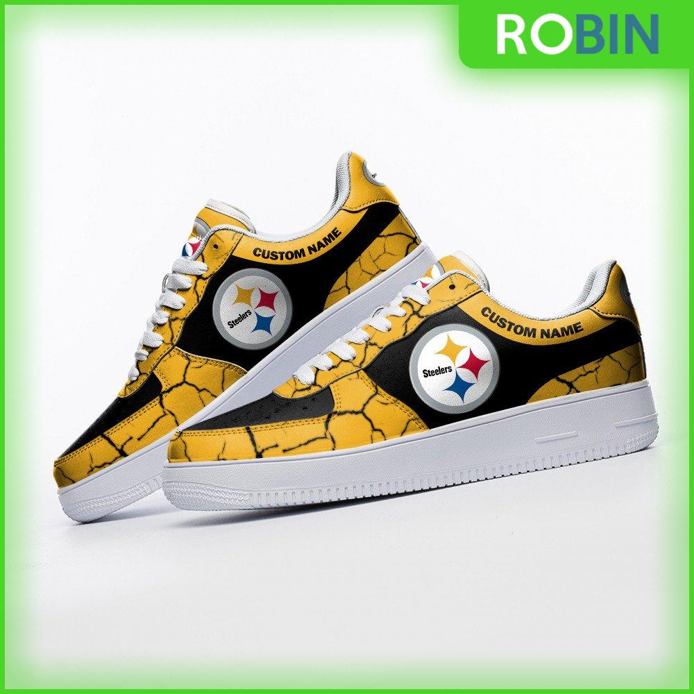 Pittsburgh Steelers Custom Lips Air Force Shoes For Fans