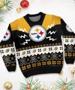 Pittsburgh Steelers Team 3D Ugly Christmas Sweater Pittsburgh Steelers Team 3D Ugly Christmas Sweater