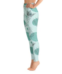 Plants Pattern Yoga High Waisted Leggings Plants Pattern Yoga High Waisted Leggings