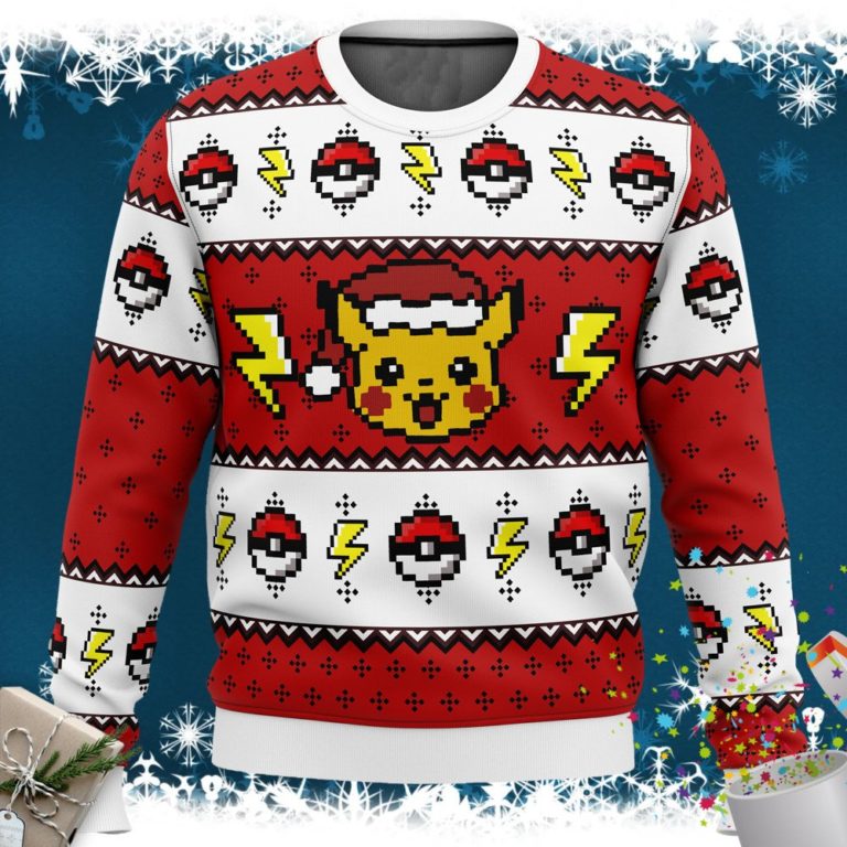 Pokemon Pikachu Ugly Christmas Sweater