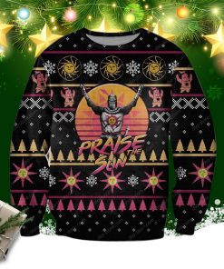 Praise The Sun 3d Print Ugly Christmas Sweater