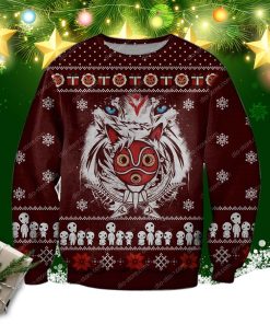 Princess Mononoke 3d Print Ugly Christmas Sweatshirt