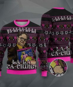 Princess Unicorn Fa La La Caching The Office Ugly Christmas Sweater Princess Unicorn Fa La La Caching The Office Ugly Christmas Sweater