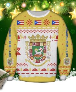 Puerto Rico Ugly Christmas Sweater, Sweatshirt RBSW110 Puerto Rico Ugly Christmas Sweater, Sweatshirt RBSW110