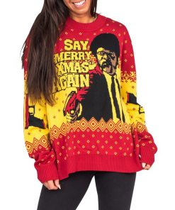 Pulp Fiction Merry Xmas Again Sweater