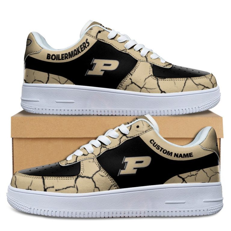 Purdue Boilermakers NCAA Custom AF1 Sneakes