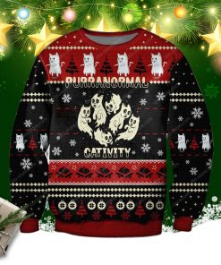 Purranormal Cativity Ugly Christmas Sweater