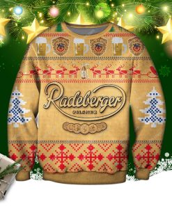 Radeberger Pilsner Beer Knitting Pattern 3d Print Ugly Sweatshirt RBSW110