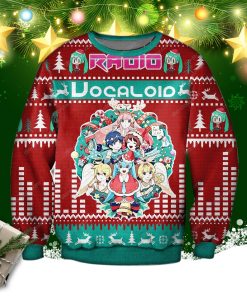 Radio Vocaloid 3d Print Ugly Christmas Sweatshirt