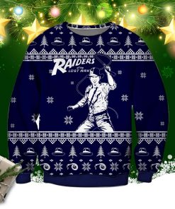Raiders Of The Lost Ark Knitting Pattern 3d Print Ugly Christmas Sweate