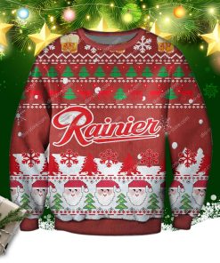 Rainier Beer Knitting Pattern 3d Print Ugly Sweatshirt