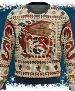 Rathalos Monster Hunter Ugly Christmas Sweater