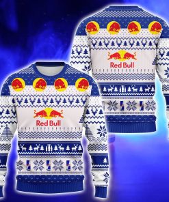 Red Bull Energy Drink Ugly Christmas Sweatshirt