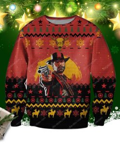 Red Dead Redemption 3d Print Ugly Christmas Sweatshirt
