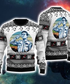 Red Dwarf Arnold Rimmer Ugly Christmas Sweatshirt