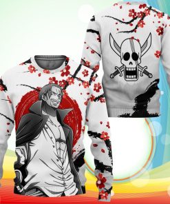 Red-Haired Shanks Sweatshirt Japan Style One Piece Anime 3D Printed Sweater