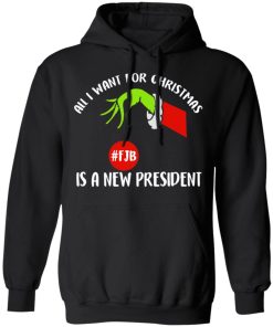 The Grinch Hands Hold #FJB All I Want For Christmas Shirt Xmas Gifts