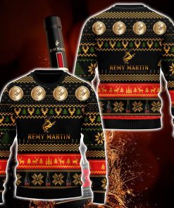Remy Martin 3D Printed Ugly Christmas Sweatshirt