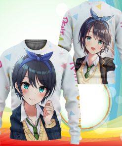 Rent A Girlfriend Ruka Sarashina Sweatshirt Anime 3D Printed Sweaters