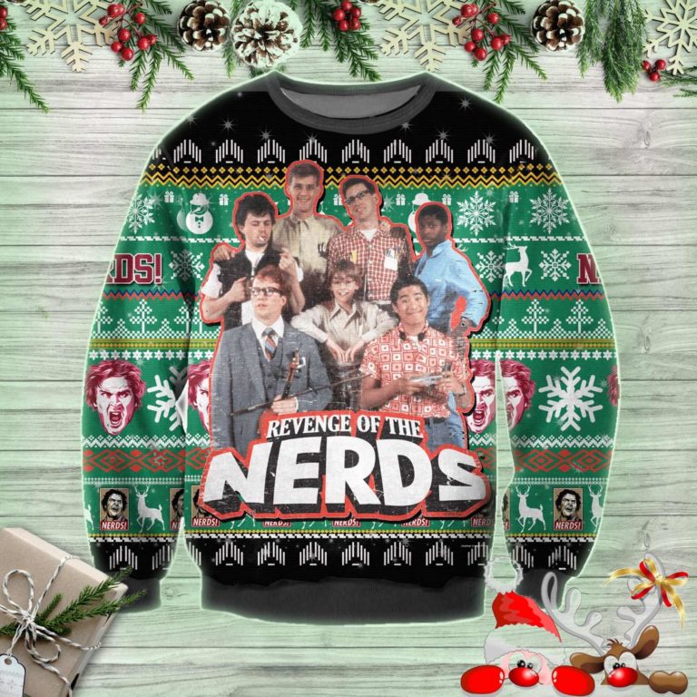 Revenge Of The Nerds Christmas Sweatshirt