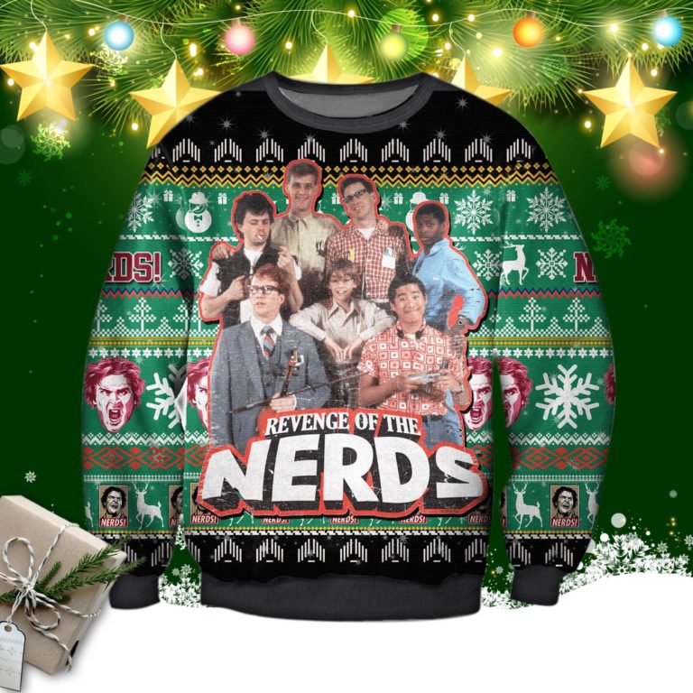 Revenge Of The Nerds Christmas Sweatshirt