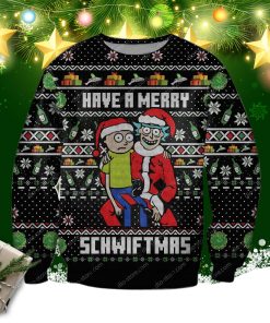 Rick And Morty 3d Print Ugly Christmas Sweatshirt Rick And Morty 3d Print Ugly Christmas Sweatshirt