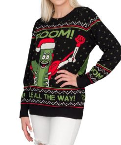 Rick And Morty Boom! Picklerick Ugly Christmas Sweater