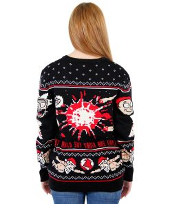 Rick And Morty Happy Human Holiday Ugly Christmas Sweater