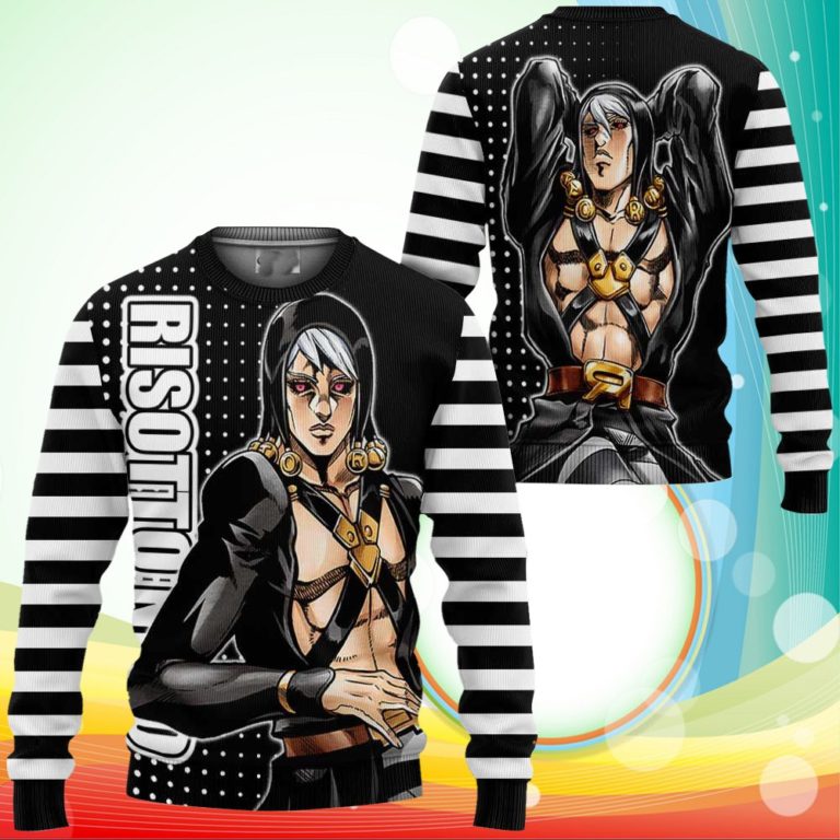 Risotto Nero Sweatshirt Anime JoJo’s Bizarre Adventure Sweater