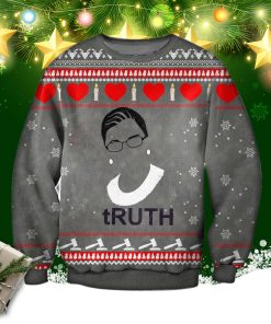 Ruth Bader Ginsburg Ugly Christmas Sweatshirt