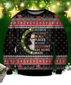 Ruth Bader Ginsburg Ugly Christmas Sweatshirt RBSW110