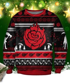 Rwby Ruby Rose 3d Print Ugly Christmas Sweater