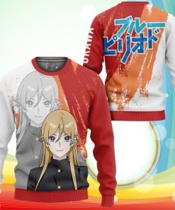 Ryuji Ayukawa Sweatshirt Anime Blue Period Sweater