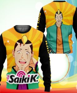 Saiki K Riki Nendou Sweatshirt Saiki K Anime Sweater