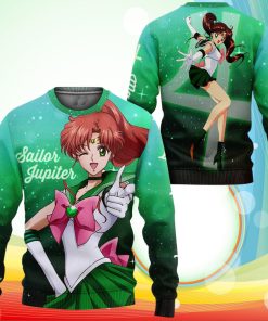 Sailor Jupiter Makoto Kino Sweatshirt Sailor Moon Anime Sweater