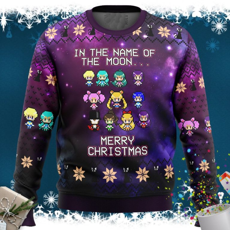 Sailor Moon Ugly Christmas Sweater