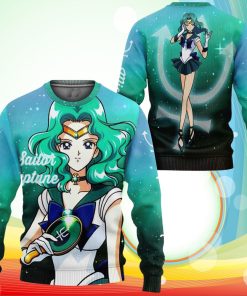 Sailor Neptune Michiru Kaioh Sweatshirt Sailor Moon Anime Sweater