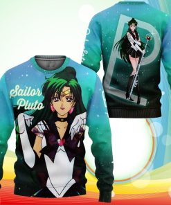 Sailor Pluto Setsuna Meioh Sweatshirt Sailor Moon Anime Sweater