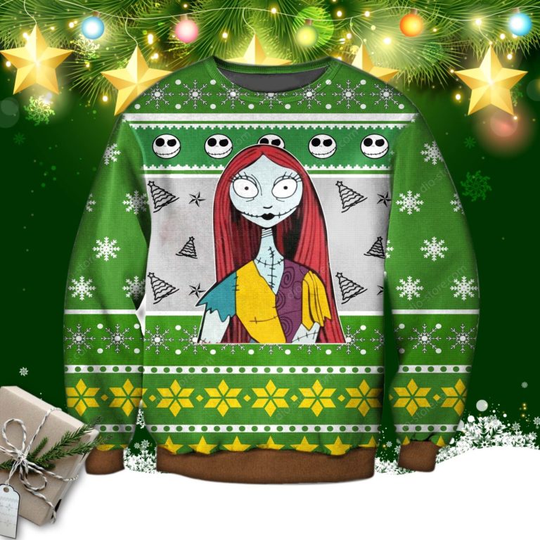 Sally- Jack Skellington Knitting Pattern 3d Print Ugly Sweater