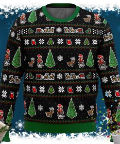 Samurai X Christmas Tree Ugly Christmas Sweater
