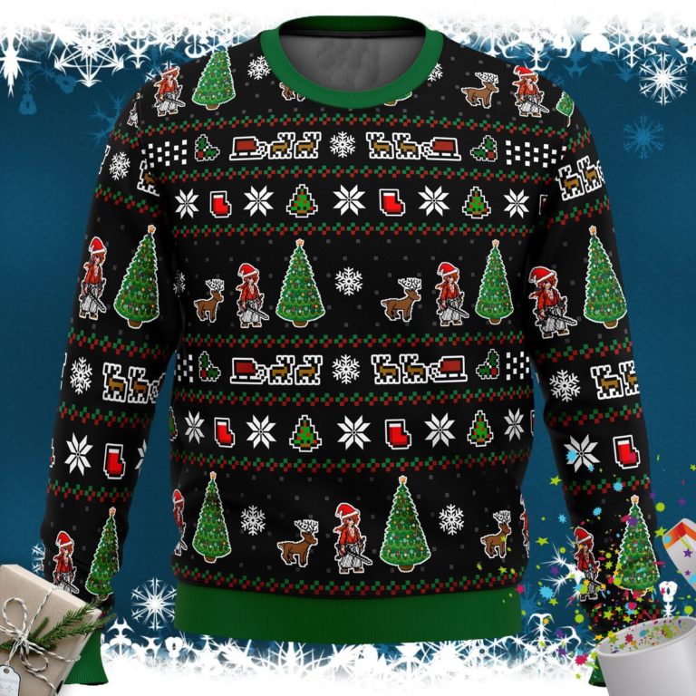 Samurai X Christmas Tree Ugly Christmas Sweater