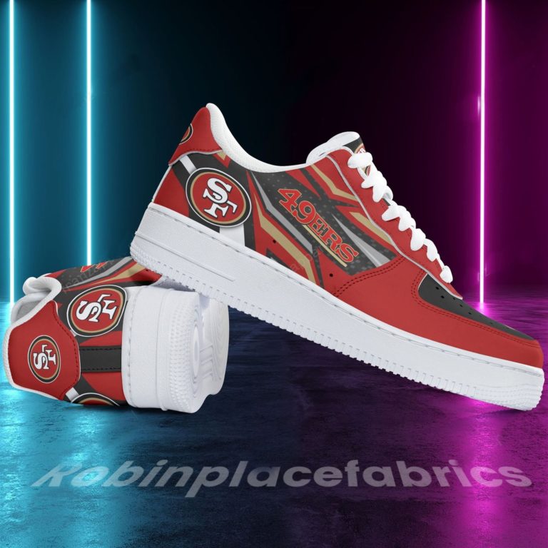 [Limited] San Francisco 49ers AF 1 Sneakers 44RB-NAF